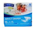 Best Quality Eco fresh Diaper-Belt-Large-10 pcs in Premium.