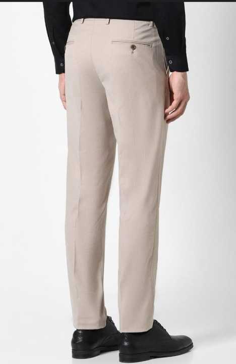 Peter%20England%20Elite%20Men%20Beige%20Check%20Slim%20Fit%20Formal%20Trousers%20-%20Image%205