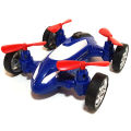 Kids Fly Car Toys Inertia Four-axis Friction Powered Cars Model Vehicle Aircraft For Kids Boys Gifts. 