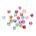 St.kunkka 10-30pcs 8mm Glass Five-pointed Star Beads Gilt Star Beads for DIY Bracelet Necklace Jewelry Making. 