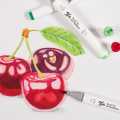 Mont Marte Dual Tip Art Marker - Black GY8.