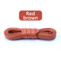 CecyliaXion 1Pair Waxed Cotton Shoelaces Waterproof Leather Shoelace Sneakers Boots Flat Laces for Shoes Accessories 70/90/120/150cm. 