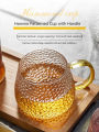 Enjoy Your Hot Beverages With The Heat-Resistant Glass Coffee Mug - Stylish And Functional Drinkware. 