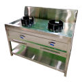 Two Burner Commercial Gas Stove Commercial Cooking Gas Stove Range with 2 Burner with 1 Under Shelve. 