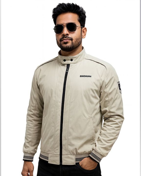 Shohure Off-white Double part Air proof Jacket