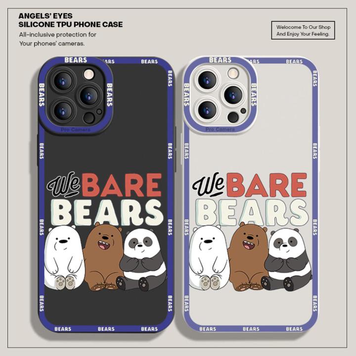 DEL for OPPO F1S A59 Back Cover Cartoon We Bare Bears Phone Case