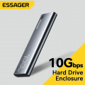 Smalshop <1018>Essager External Hard Drive Portable SSD 4TB USB 3.1/Type-C Hard Disk 10GbPS High-Speed Storage For Laptop Desktop Mac Phone PS5.