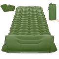 Camping Sleeping Pad with Pillow Built-in Pump Ultralight Inflatable Sleeping Mat Waterproof Camping Air Mattress for Backpacking Hiking Tent Traveling. 