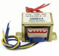 12V-0-12V 3A Power Transformer (Input: 220V/50Hz - Output: 12V-0-12V 3000Ma) - Multi Plug.