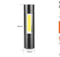 Rechargeable Torchlight Torch LED Portable Emergency Torch 3-Mode Mini Camping lighting. 