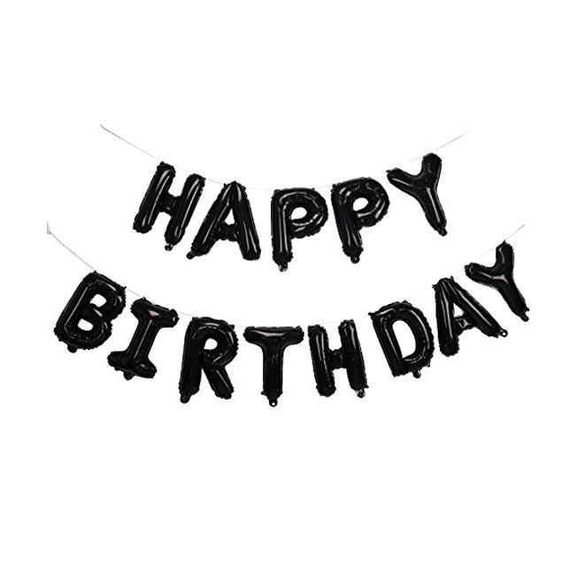 Happy%20Birthday%20Foil%20Balloon%20-%20Black%20-%20Image%203