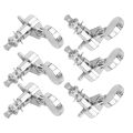 Locking Guitar String Tuning Peg, 6 Pcs Tuning Key Pegs Tuners Key with 6 Pcs Screws for Most Acoustic Guitars and Electric Guitars. 