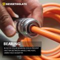8mm thick PVC 340 GRAMS heavy jump rope skip cord super long 3.2 meters for tall people handle with ball bearing fitness HIIT. 