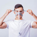 BMC N5B CPAP Nasal Mask with Headgear and Short Tubing Suitable for CPAP Machine BiPAP S/M/L 3 Size Sleep Apnea Mask. 