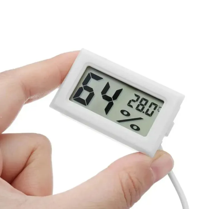 Digital Humidity Thermometer Hygrometer Temperature Meters Gauge Indoor Lcd Display Sensor