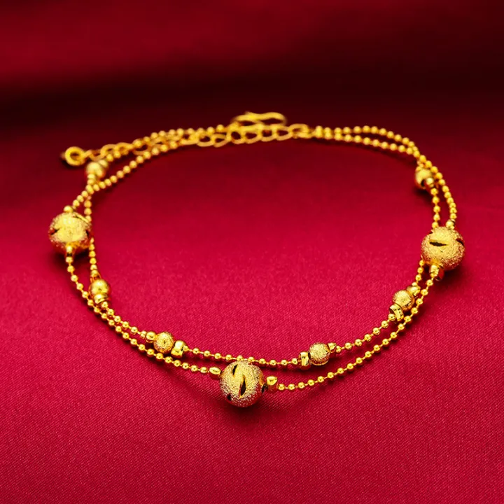 Japanese%20and%20Korean%20fashion%20Xiaohongshu%20Douyin%20same%20style%20anklet%20Vietnamese%20sand%20gold%20plated%20summer%20love%20bell%20multi-line%20anklet%20for%20women%20-%20Image%203