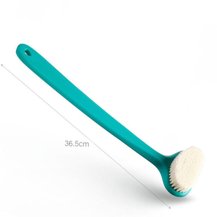 【VisioN Shop】PVC Bath Brush Long Rub Mud Fur Bath Exfoliating Body Mage ...