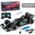 1 Pics R/C Remote Control Car For Kids High Speed Race Drift RC Cars Toy With LED Light Spray Function , Kids Outdoor Toys For Boys Girls Birthday Gifts Gift.