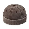 New Brimless Men Hat Docker Hat Beanie Sailor Hats Cap Cotton Breathable Spring Autumn hat Retro Adjustable Women Hip Hop Hat.