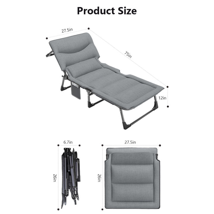 Camping%20Cot%20With%20Soft%20Padded%20Cushion%20Heavy%20Duty%20Reclining%20Outdoor%20Lounger%20Folding%20Bed%20With%20Side%20Pocket%20For%20500%20Lbs%20-%20Image%204