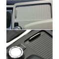 Car Inner Indoor Centre Console Roller Blind Cover Black.