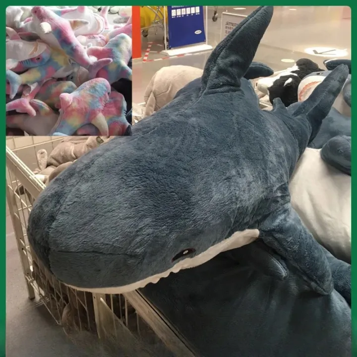 140%20Cm%20Cute%20Shark%20Doll%20Kawaii%20Extra%20Large%20Shark%20Animal%20Stuffed%20Plush%20Toy%20Super%20Soft%20Sleeping%20Pillow%20Children's%20Birthday%20Gift%20-%20Image%202