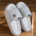 Fashion Men Slippers Thick Platform Light Eva Soft Shoes Women Couples Home Bathroom Anti-Slip Flip-Flops Summer Beach Sandals.