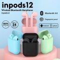 Inpods 12 Tws wireless Bluetooth Headsets in-Ear Headphones. 
