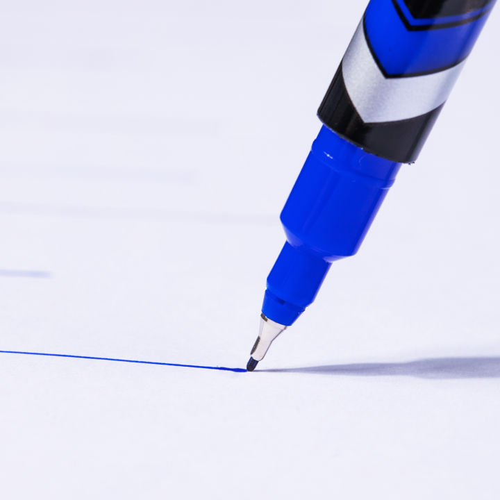 Deli%20U211-BL%20Double%20Tip%20Blue%20Color%20Permanent%20Marker%20-%2012pcs%20-%20Image%204