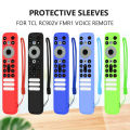 Silicone Remote Protective Case Replacement Controller Sleeve With Lanyards Compatible For TCL RC902V FMR1 Remote Controls. 