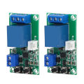 2X 12V Single Channel RS Trigger Circuit On Off Relay Module Motor Relay Module. 