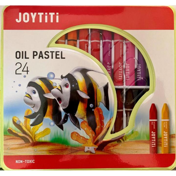 Joy Titi 24 colour oil pastel (Non-Toxic)
