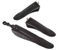 Bicycle Mudguard Set. Front Rear Mountain Bike Mud Guard MTB Mudguard Black For Bicycle Bike. 