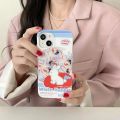 Ins White Rabbit Milk Sugar Candy Creamy Sweet Phone Case For iPhone 11 12 13 14 Pro Max 14Pro 14ProMax Snack packaging Cover Solo Yolo. 