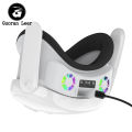 VR Face Pad Cover With Cooling Fan Comfortable VR Goggles Glasses Headband With RGB Light Compatible For Oculus Quest 3 VR Headset. 