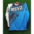 Msvz Full Sleeve Jersey T-Shirt For Men - Blue. 