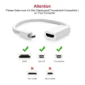 Mini Display Port DP to HDMI Adapter Cable for Macbook Pro Air 1080P. 