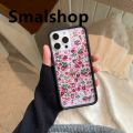 Smalshop Wildflwer 3D WF Flower Phone Case for iPhone 12 13 14 15 16 Pro Max Plus Rainbow Stars Strawberry Girls Cartoon Boys Back Cover. 