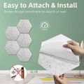 12 Pcs Acoustic Panels,for Wall Decoration&Acoustic Treatment. 