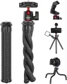 Ulanzi MT-11 MT-33 FT-01 Octopus Flexible Tripod For iPhone 14 Gopro 12 11 10 DSLR Camera Extend 1/4'' Screw Ball Head Cold Shoe. 