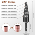 5-In-1 HVAC Repair Tool, 2PCS Air Conditioner Copper Pipe Tube Expander Soft Copper Tubing Swaging Tool Easy to Use. 