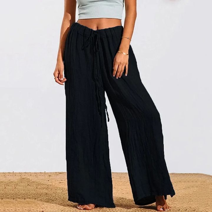 Lavish%20indulgent%20-%20Womens%20Cotton%20Linen%20Trousers%20Ladies%20Elasticated%20Loose%20Wide%20Leg%20Pants%20Palazzo%20-%20Sensible%20-%20Must%20Have%20-%20Durablity%20Assurance%20-%20Image%203