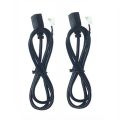 2pcst 4Pin+6Pin Connector USB cable for Car Radio Stereo 1M USB Cable USB Adapter.