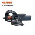 Harden 4" Heavy Duty Universal Vice Swivel With Anvil, Vertex Rotating Table Bench Vice 600609. 