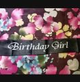 Happy Birthday Sash for birthday party.
