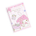 Kawaii Sanrio Kuromi Coil Notebook A5 Notebook Exercise Book Girls Cute Stationery Cinnamoroll Learning Stationery Notepad Diary.