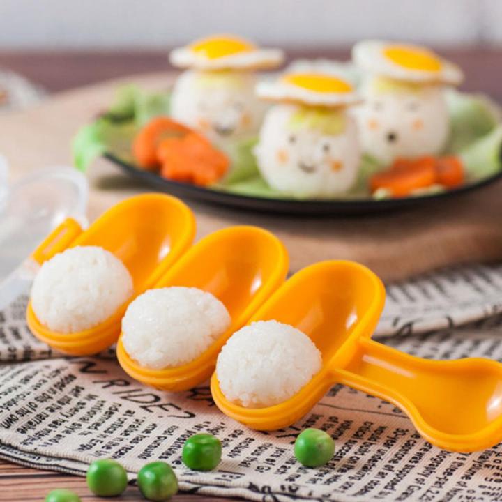 Baby Rice Ball Mold Shakers Food Decoration Kids Lunch DIY Sushi Maker Mould