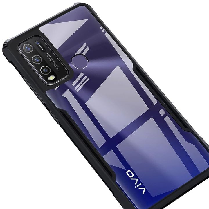 For Vivo Y30 / Vivo Y50 Xundd Protective Back Cover Cases Shockproof Airbag Bumper Soft Back Cover