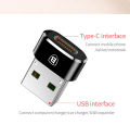 Baseus CAAOTG-01 Mini Type-C Female to USB Male Adapter Converter.