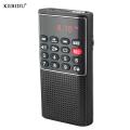 【FUPANG】Kebidu L-328 Portable Speaker & Mini Voice Recorder 2 in 1 Function Auto TF Aux Audio Music.